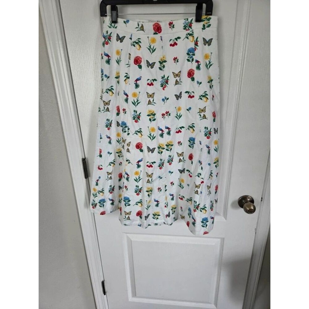 Ann Taylor butterfly skirt